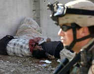 Corpses of national guardsmenare being found by US forces