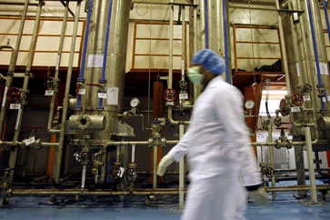Worker at Isfahan nuclear facility