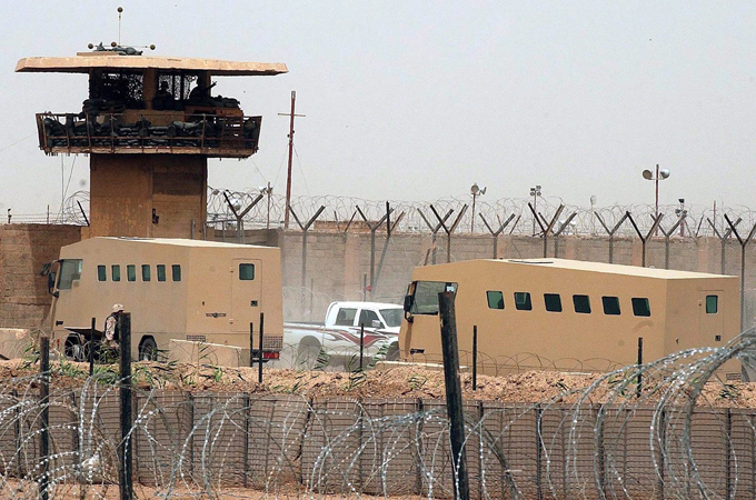 Abu Graib prison in Baghdad