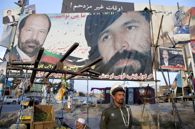 Afghan Election posters