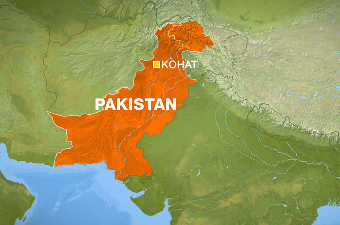 kohat map