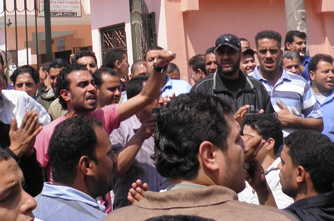 egyptian unionists strike - Kieron Monks article