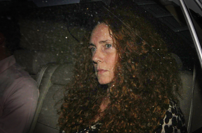 LONDON, ENGLAND – JULY 07: News International chief executive Rebekah Brooks leaves the office of The News of The World on July 7, 2011 in London, England. Following further serious allegations that phone hacking was widespread at the News of the World newspaper, Chief Executive of News Crop. James Murdoch has announced the newspaper will close..