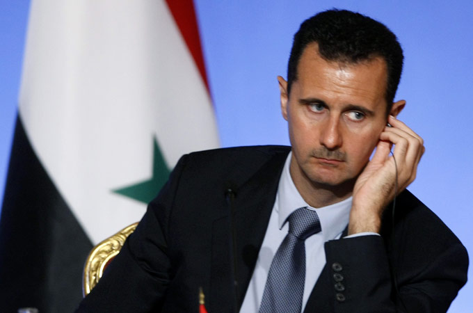 bashar al assad to speak today