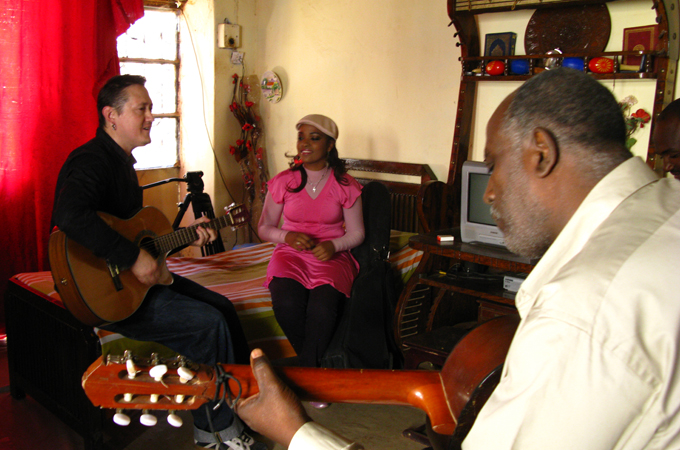 Next Music Station producer - Fermin in Sudan