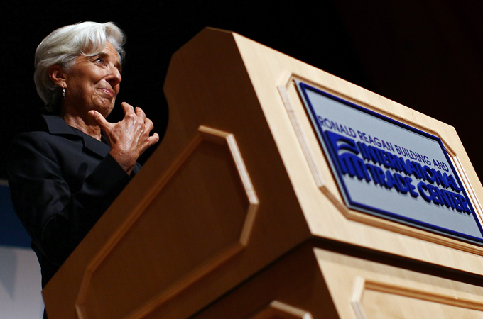 IMF chief speech