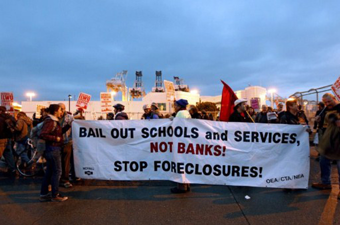 Oakland Port protest
