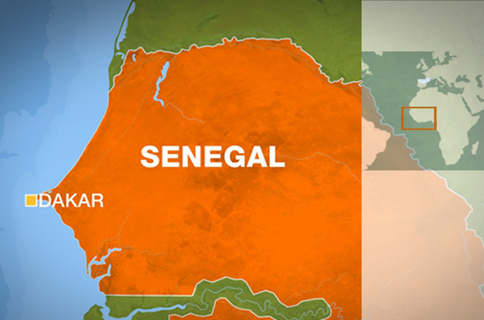 Senegal map