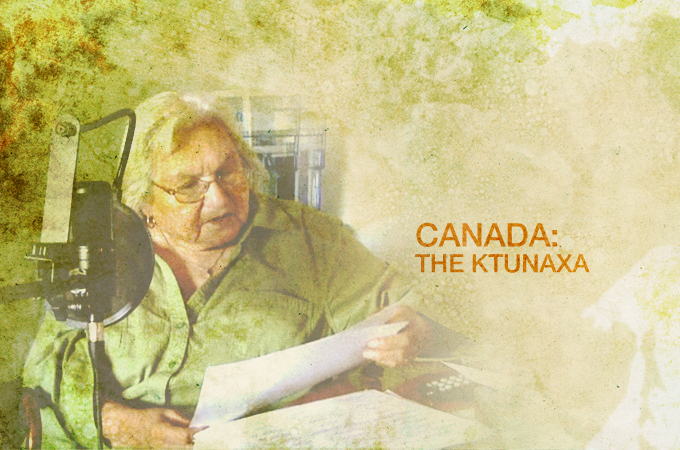 Living the language Canada Ktunaxa title card