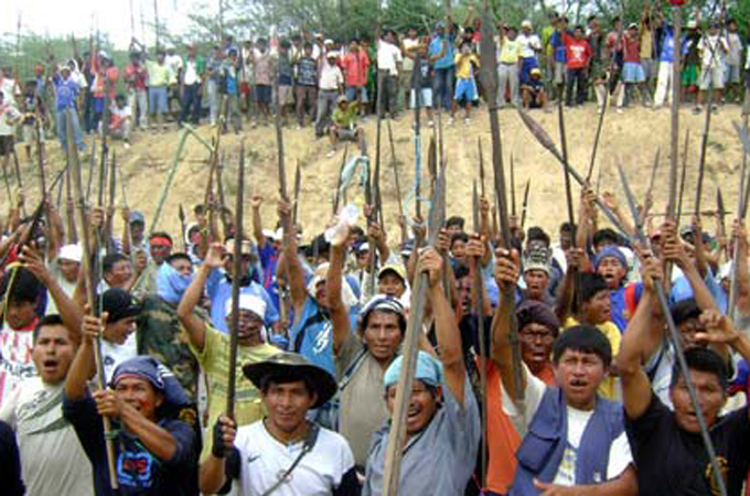 Bagua province, Peru mine mining