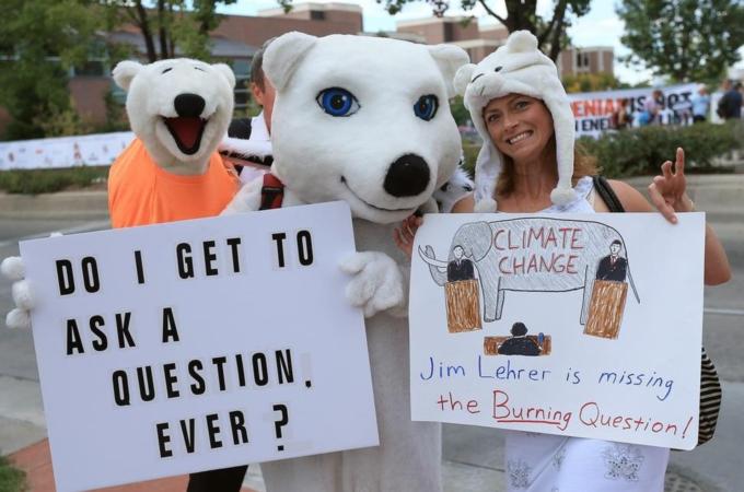 Obama And Romney Square Off In First Presidential Debate In Denver