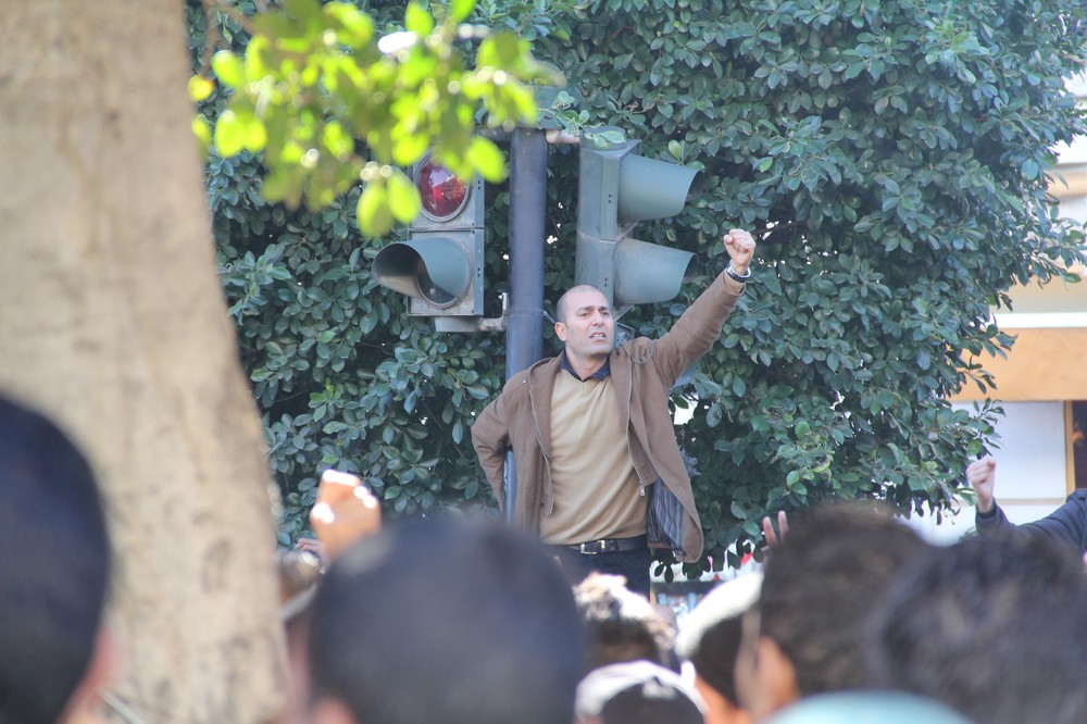 In Pictures: Anger after Belaid Assassination