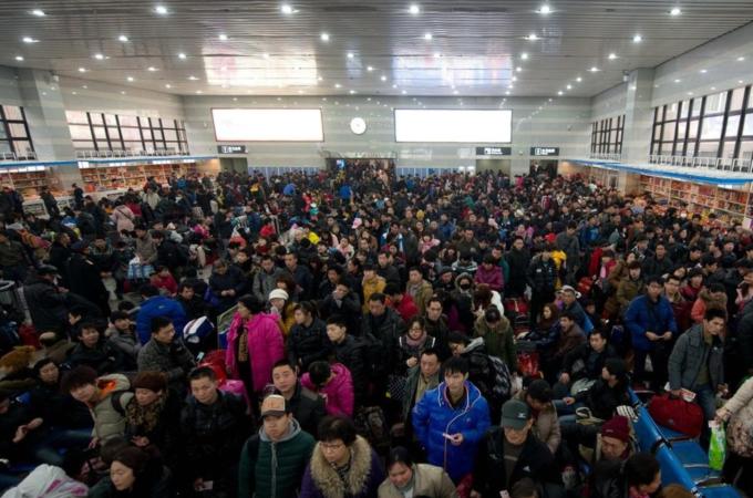 CHINA-LUNAR-NEW YEAR-TRAVEL