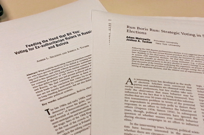 joshua tucker papers