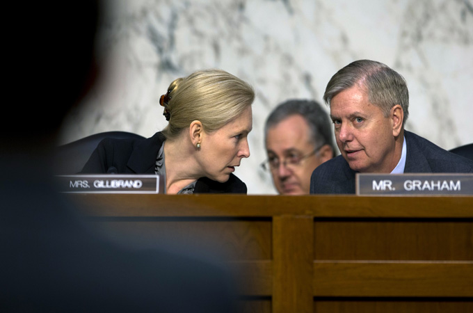 Kirsten Gillibrand, Lindsey Graham
