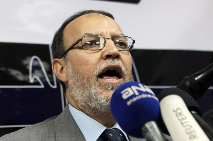 Freedom and Justice Party secretary general Essam el-Arian was arrested on Wednesday [EPA]