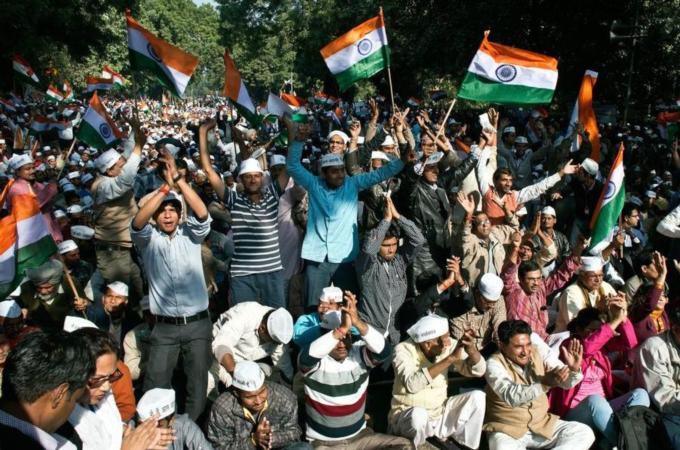 "For the vast majority of Indians, the sense of being Indian co-exists with and is built on powerful communitarian identities," writes Bose [AFP]