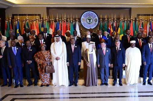 The summit hosted leaders - and media representatives - of the African and Arab worlds [AP]