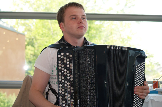 Artyom is unemployed but  because of his MS receives US$200 a month in disability allowance from the Russian government [Al Jazeera]