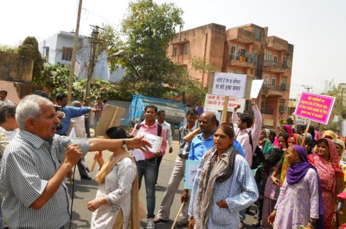Choudhary faces constant threats as he campaigns against foeticide [Shahnawaz Akhtar/Al Jazeera]