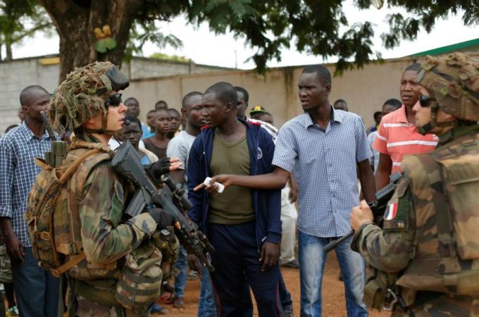 France has participated in two military interventions in Africa in the span of a year [AP]