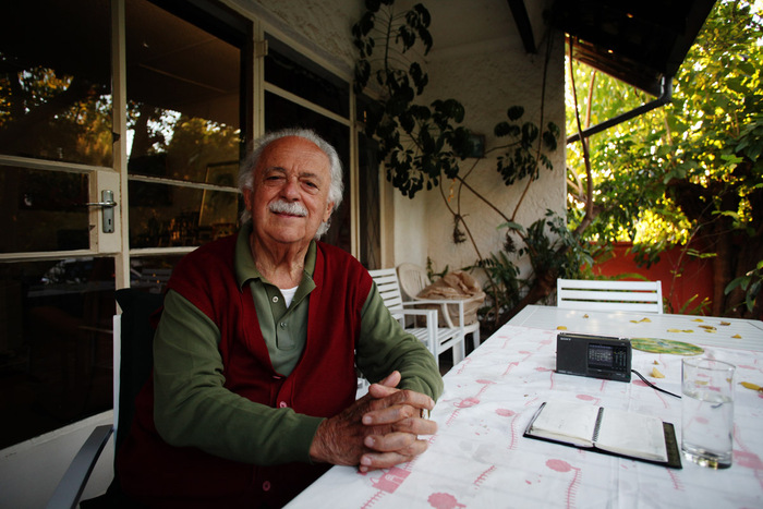 George Bizos was a long-time friend and lawyer of Nelson Mandela [Matthew Cassel/Al Jazeera]
