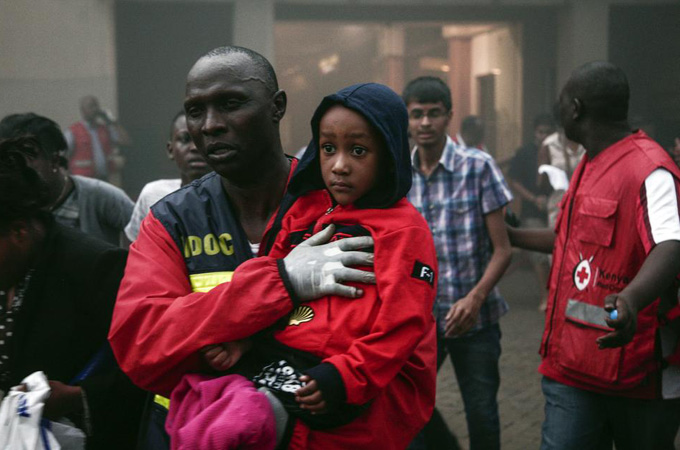 NYPD report suggests the four Westgate Mall attackers may have escaped during the mall chaos [EPA]