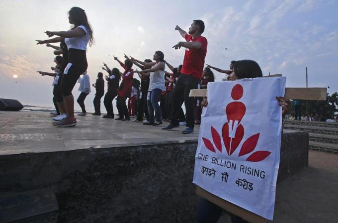 Women are encouraged to tell their stories through dance  [Reuters]