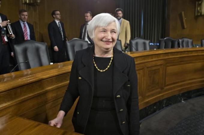 Janet Yellen faces enormous challenges as chair of the Federal Reserve Board [AP] 