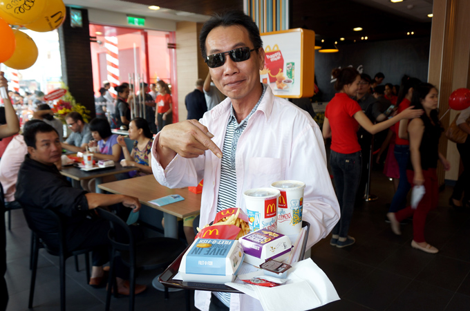 The story of McDonald's opening is part of Vietnam's larger, ongoing integration into the rest of the world [EPA]