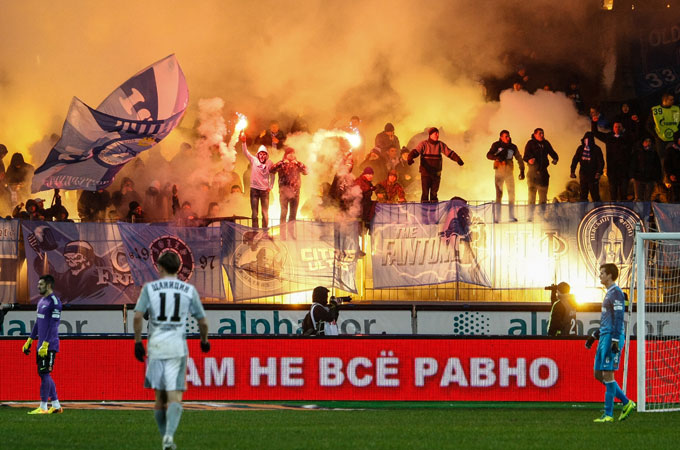 Zenit fans threatened that they would not permit non-white or gay players from being signed [Getty Images]