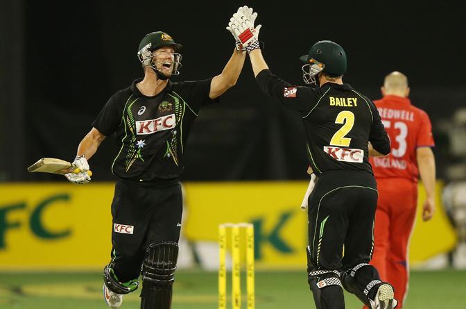 Will that celebration come in the final this time for Australia? [GALLO/GETTY]