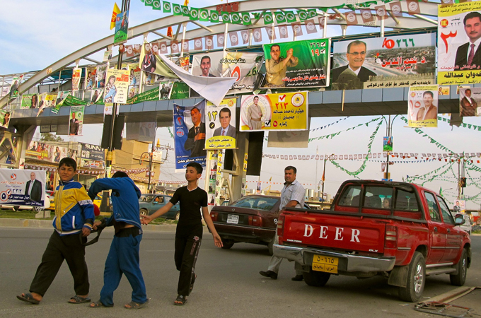 Kirkuk remains stranded in a legal limbo between Baghdad and Erbil [Karlos Zurutuza/Al Jazeera]