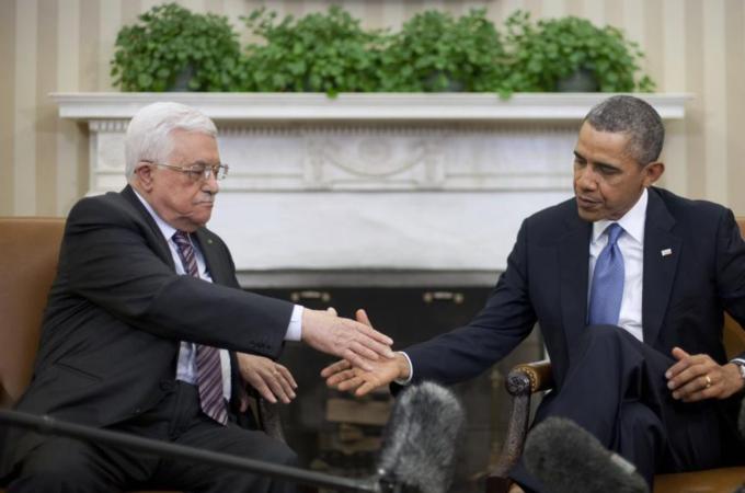 Mahmoud Abbas' easy access to Western leaders facilitates his role as a mediator, writes Moor [AP]