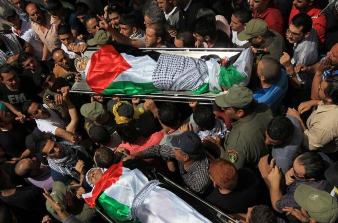 Mohammad Abu Thaher and Nadim Nuwara were shot dead on al-Nakba [AFP/Getty Images]