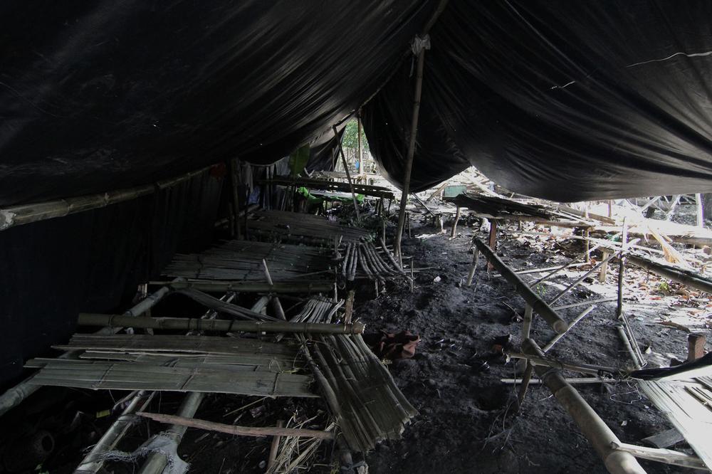 <p>The United Church of Christ of the Philippines compound served as a temporary sanctuary for the Manobos.</p>