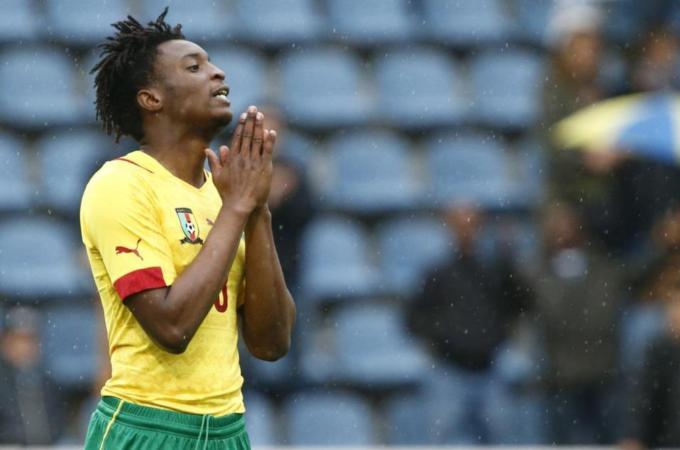 Cameroon have managed to go past the group stages just once in a World Cup (1990) [AFP]