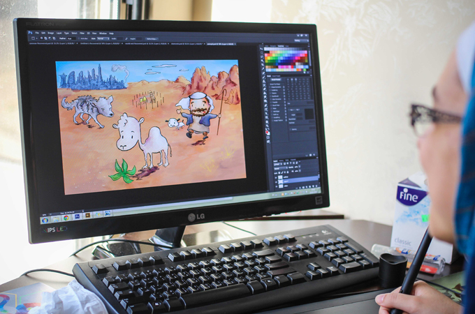 The biggest consumers of mobile games and apps in the Middle East are women [Nadine Ajaka/Al Jazeera]