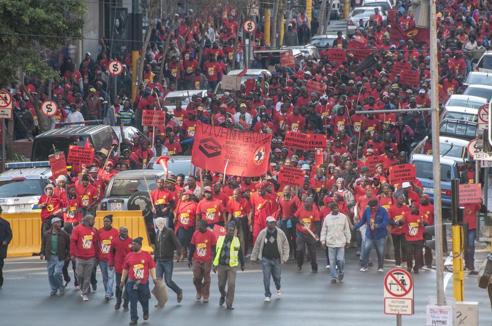 <p>The current strike has been described as one of the biggest strikes in South Africa(***)s history.</p>