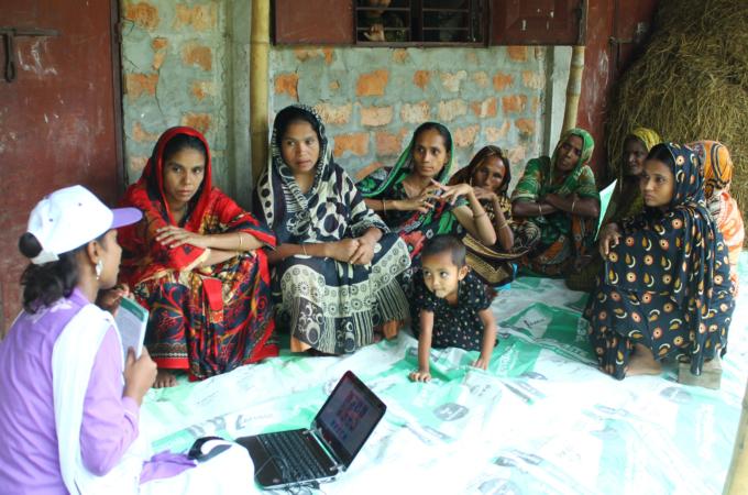 The number of 'Infoladies' in Bangladesh is set to rise to 4,500 by the end of 2016 [Courtesy DNet]