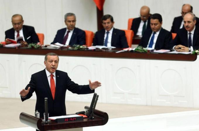 Turkish President Recep Tayyip Erdogan has presided over a package of contentious education reforms [AFP]