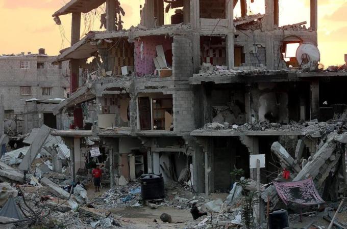 There is widespread concern that, after three devastating wars any effort to rebuild Gaza will eventually be lost in a renewed military offensive.[EPA]