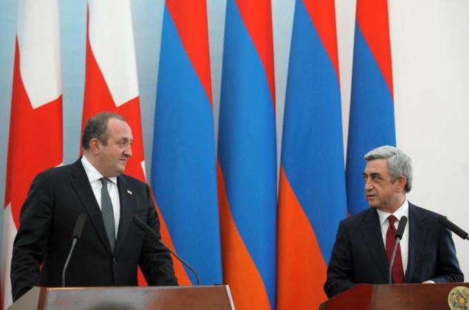 The three republics have varying degrees of dependencies on Russia, writes Oskanian [AFP]