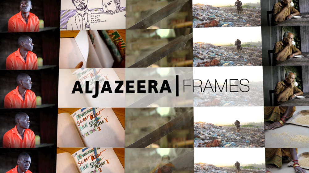 Al Jazeera Frames - title logo outside image