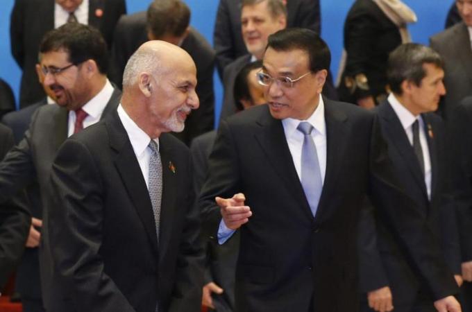 China proposed setting up a committee of regional countries to help Ghani talk to the Taliban, writes Rashid [AFP]