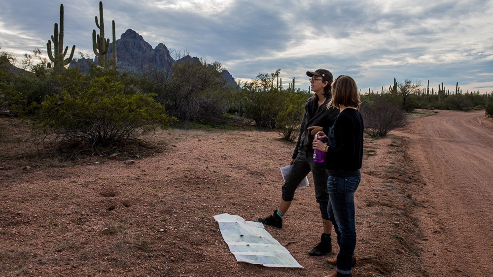 Volunteers of No More Deaths routinely conduct search-and-rescue operations to help migrants [Felix Gaedtke/Al Jazeera]