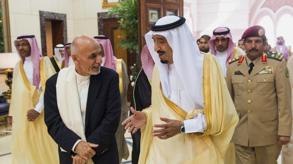 Ashraf Ghani Ahmadzai, Salman bin Abdulaziz Al Saud
