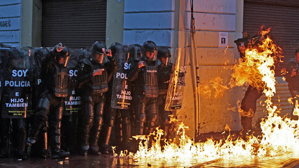QUITO PROTESTS ECUADOR
