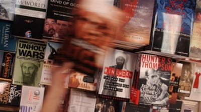 A variety of books about Osama bin Laden [Getty] 