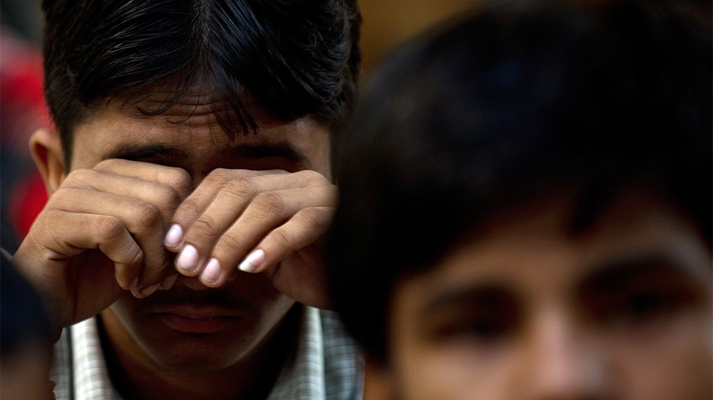 A Rescued Indian bonded child labourer